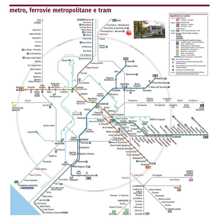 Villetta Aleanto Mentana Luaran gambar